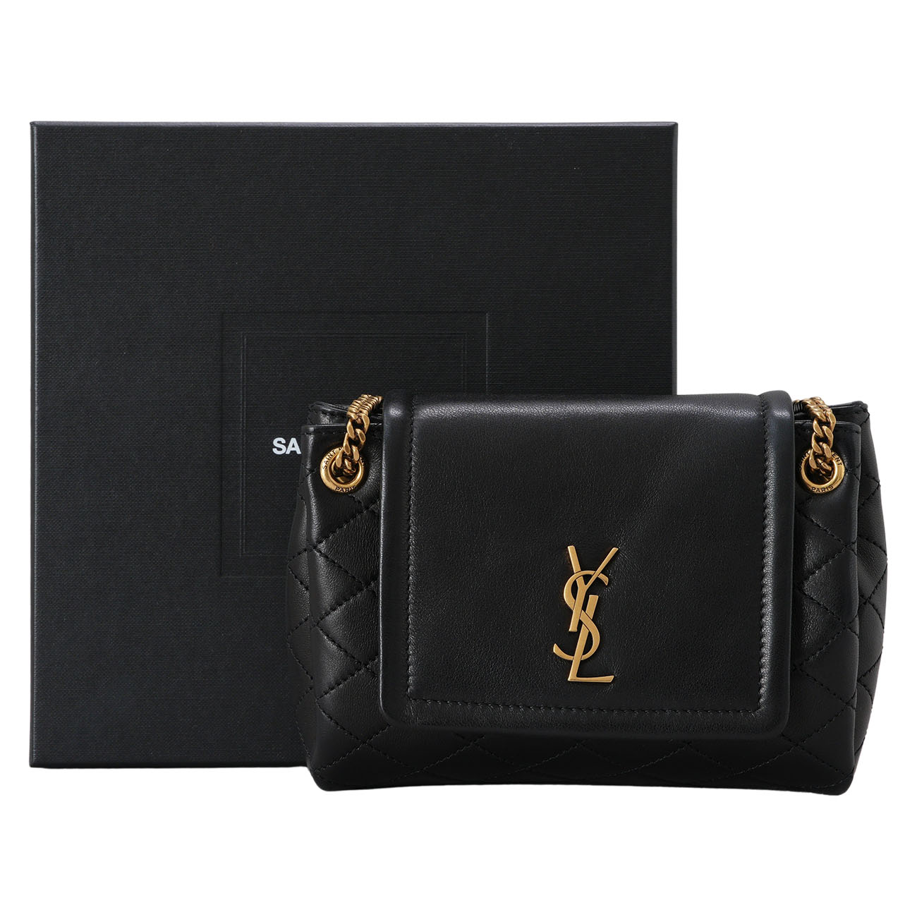 YVES SAINT LAURENT(USED)생로랑 672788 미니 노리타
